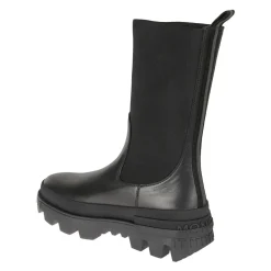 Online Læder Logo Støvler Dame Chelsea Boots