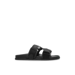 Hot Læder slides Sandaler