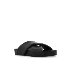 Clearance Læder Slides Sandaler