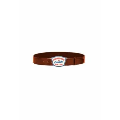 Online Læderbælte med logo-spænde Børn Bælter & Seler