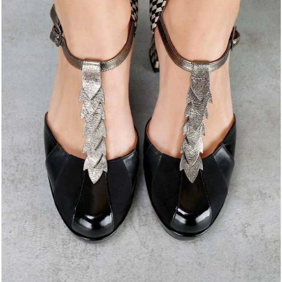 Discount Læderhøjhælede pumps Dame Stiletter|Pumps
