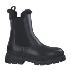 Læderstøvlette Dame Chelsea Boots