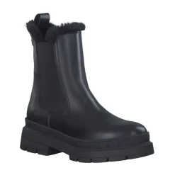 Læderstøvlette Dame Chelsea Boots