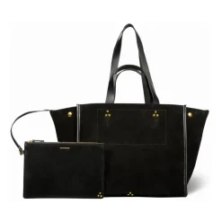 New Lædertote med Hanke Dame Indkøbstasker
