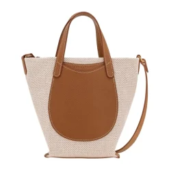 Online Le Foulonné Toile Crossbody Taske Dame Bæltetasker
