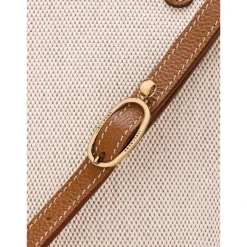 Online Le Foulonné Toile Crossbody Taske Dame Bæltetasker