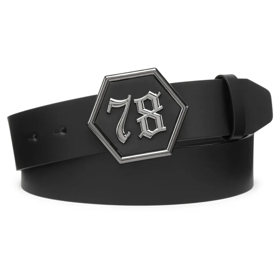 New Leather Belt Gothic Plein Bælter