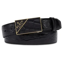 Clearance Leather Belt Hexagon Bælter