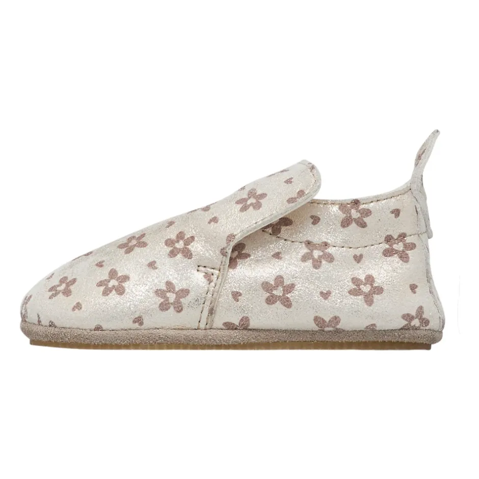Clearance Leather crib shoes PLUMARD 2 Børn Hjemmesko