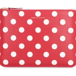 New Leather Flat Pouch Dame Punge & Kortholder