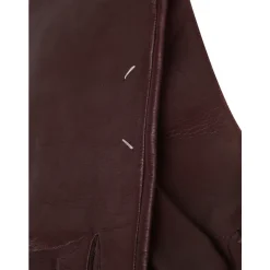 Leather Gloves Dame Handsker