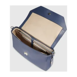 Sale Leather laptop women's satchel bag with RFID and shock-absorbing protection Dame Laptop Tasker