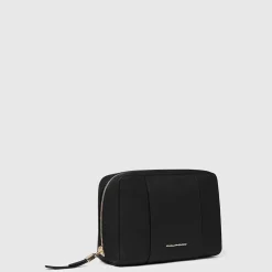 Clearance Leather make-up bag Dame Toilettasker