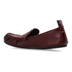 Sale Leather Saddle Loafers Dame Loafers
