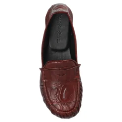 Sale Leather Saddle Loafers Dame Loafers