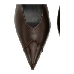 Leather Slingback Pump Dame Pumps|Stiletter