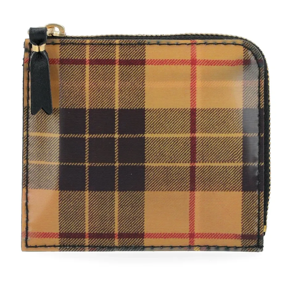 Sale Lenticular Tartan Wallet Punge & Kortholder