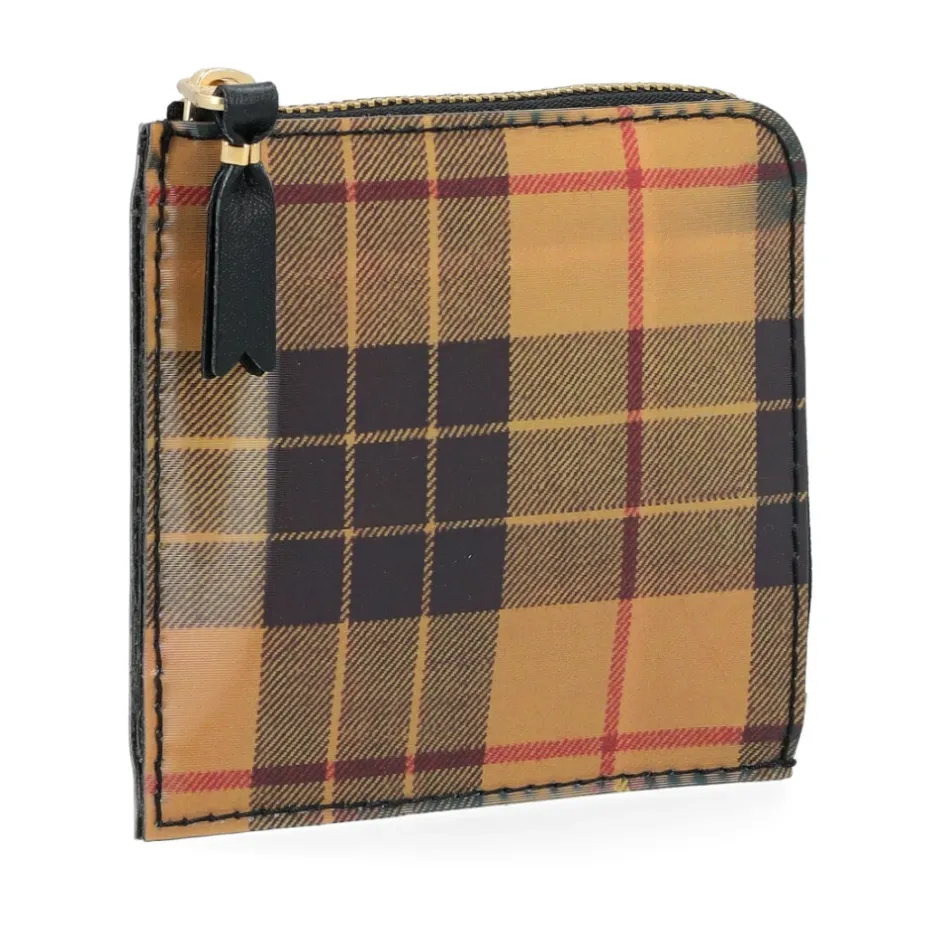 Sale Lenticular Tartan Wallet Punge & Kortholder