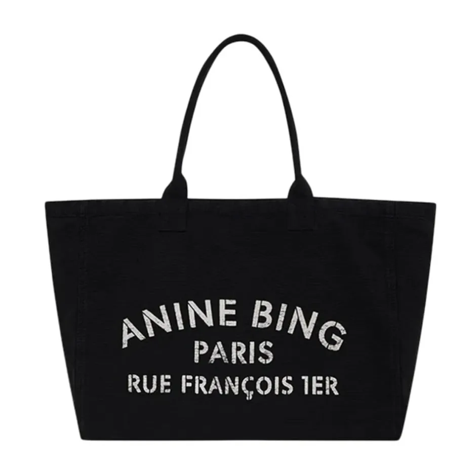 Hot Leo Canvas Tote Dame Indkøbstasker