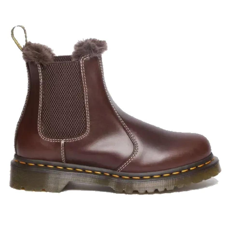 Clearance Leonore Dark Brown Chelsea Støvle Chelsea Boots|Støvler