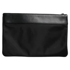 Sale Leopard Jacquard Print Logo Plaque Pouch Bag Dame Clutch