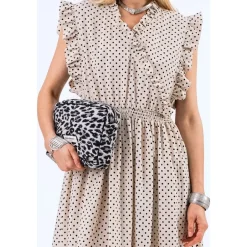 Online Leopard Print Toiletry Bag Dame Toilettasker