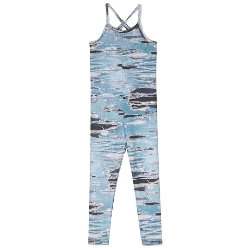 Online Let stretch-jumpsuit med stropper Børn Jumpsuits