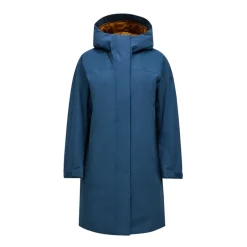Discount Letvægts Parka med hætte og lynlås Dame Frakker