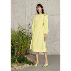 Sale Light Cotton Dress Dame Kjoler