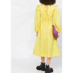 Sale Light Cotton Dress Dame Kjoler