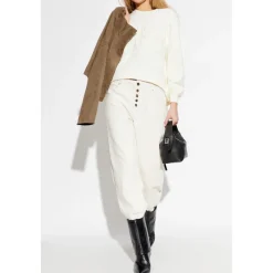 Lila Sweatshirt Dame Sweatshirts