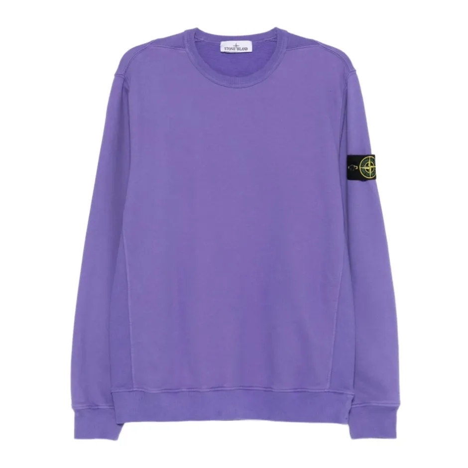 Sale Bomuld Rundhals Sweater Sweatshirts