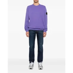 Sale Bomuld Rundhals Sweater Sweatshirts