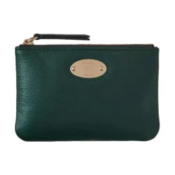 Discount Lille lynlås møntpung i Green Dame Clutch