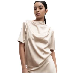 Clearance Lima silke satin t-shirt Dame Bluser & Skjorter