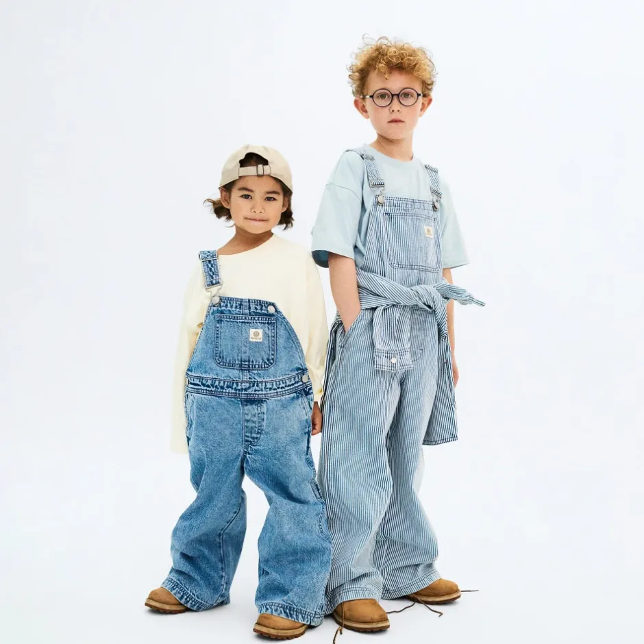 Best Limited Edition Overall Jamai - Ink Stripe Børn Jumpsuits
