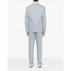 Hot Linen/Wool Suit med to knapper Jakkesæt