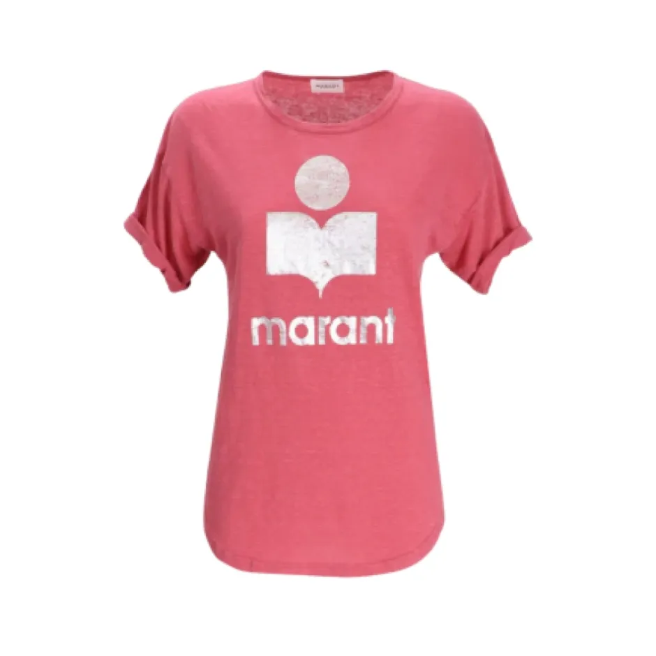 Clearance Linned T-shirt med Logo Dame T-Shirts