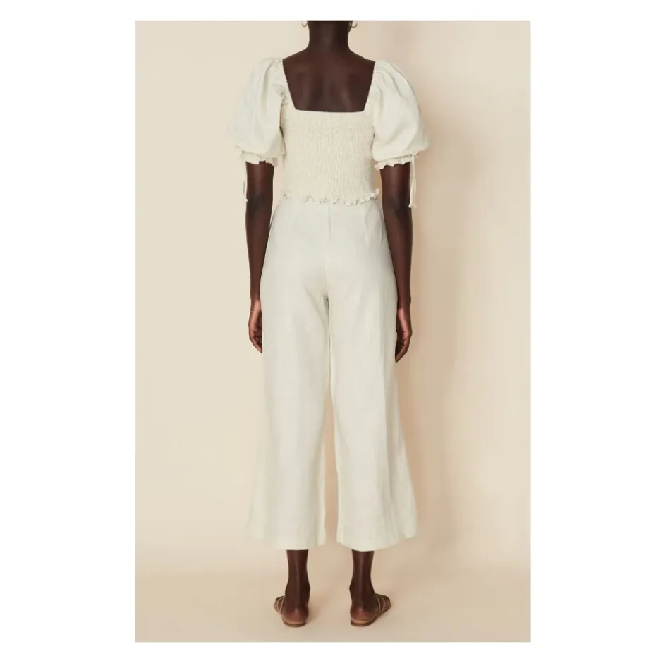 Online Lisanza Linen Top Dame Bluser & Skjorter