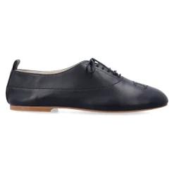 New Lise Perforated Triomphe Richelieu Sko Dame Snøresko