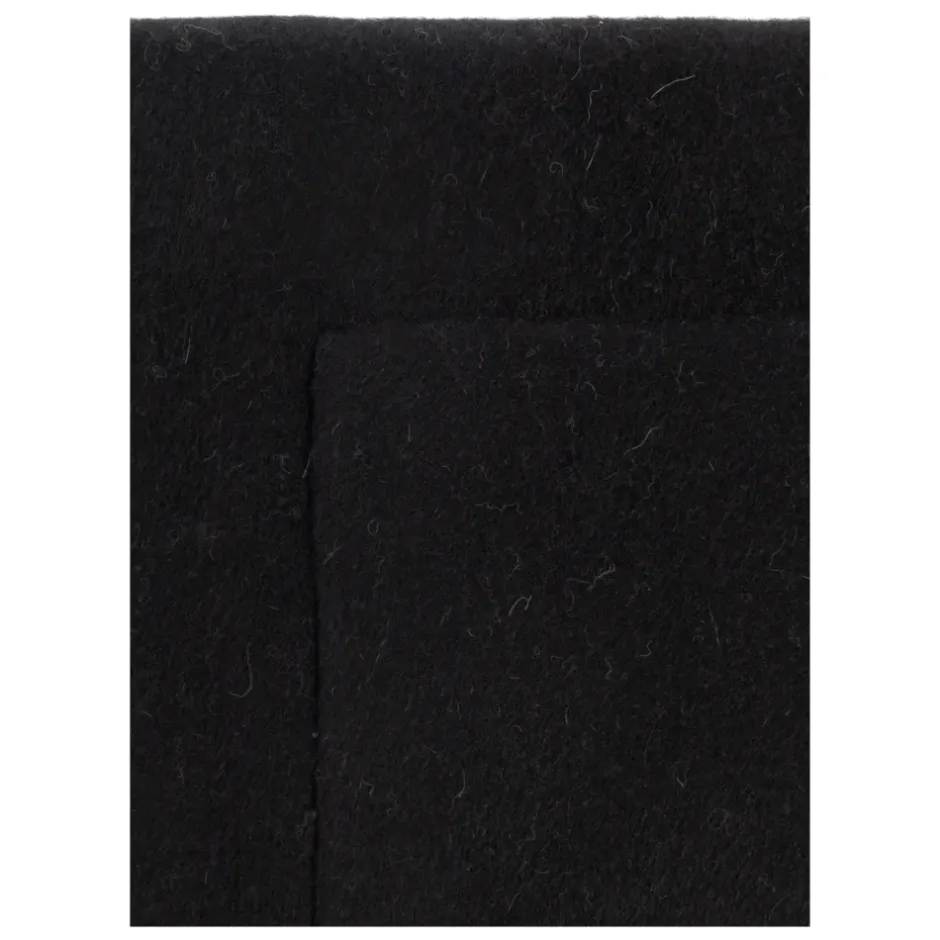 Online Logo Alpaca Wool Blend Hooded Scarf Halstørklæder Og Tørklæder