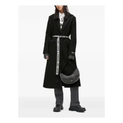 Best Logo Belt Coat Dame Frakker