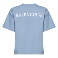 Online Logo Broderet Bomuldsjersey T-shirt Dame T-Shirts