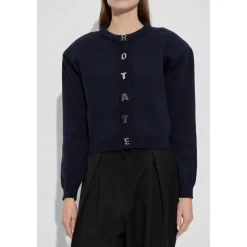 Sale Logo Cardigan Dame Striktrøjer & Sweatere