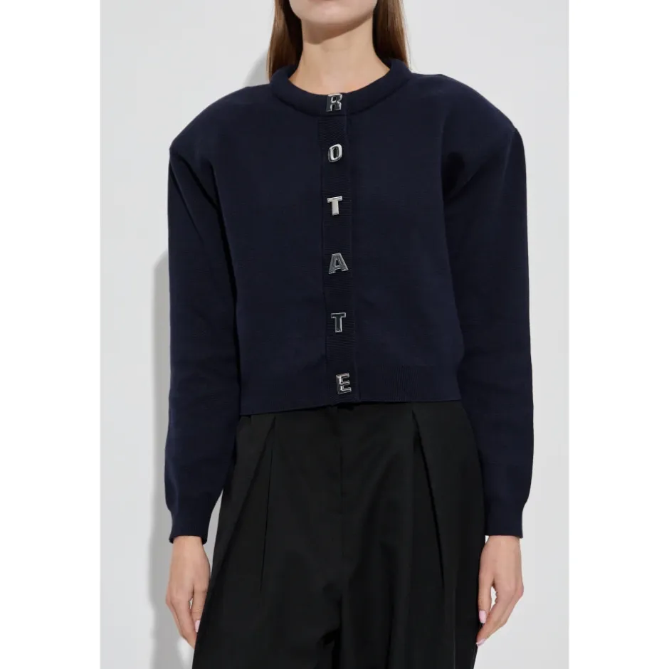Sale Logo Cardigan Dame Striktrøjer & Sweatere