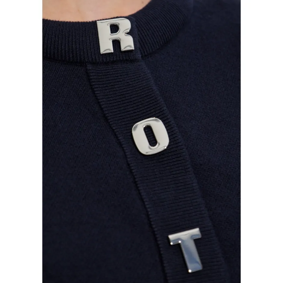 Sale Logo Cardigan Dame Striktrøjer & Sweatere