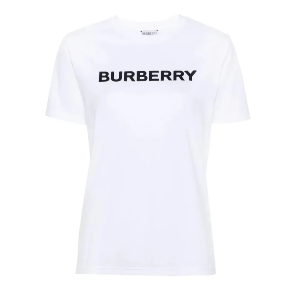 Outlet Logo Cotton T-shirt Dame T-Shirts