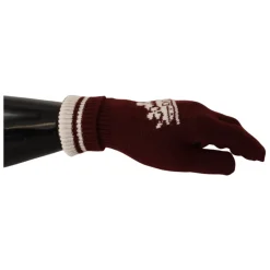 Sale Logo Crown Cashmere Gloves Dame Handsker
