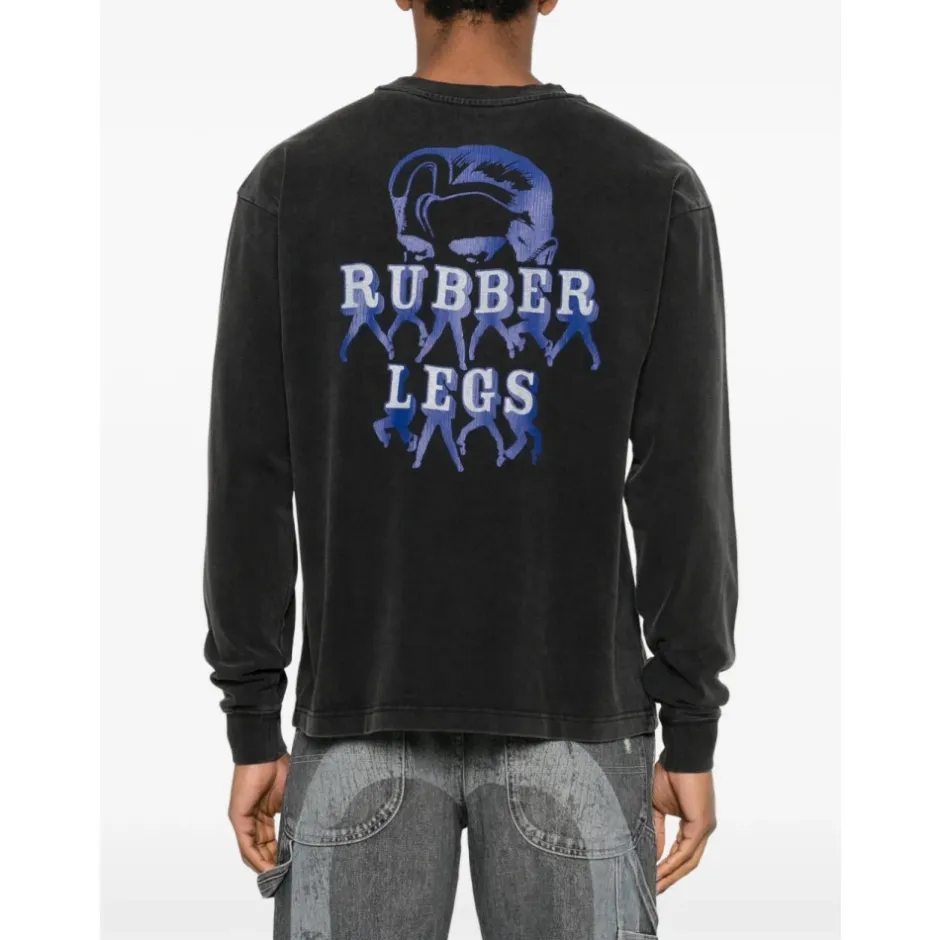 Outlet Logo Detail Crew Neck Sweatshirt Sweatshirts