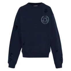Outlet Logo Fleece Sweatshirt Dame Sweatshirts|Striktrøjer & Sweatere